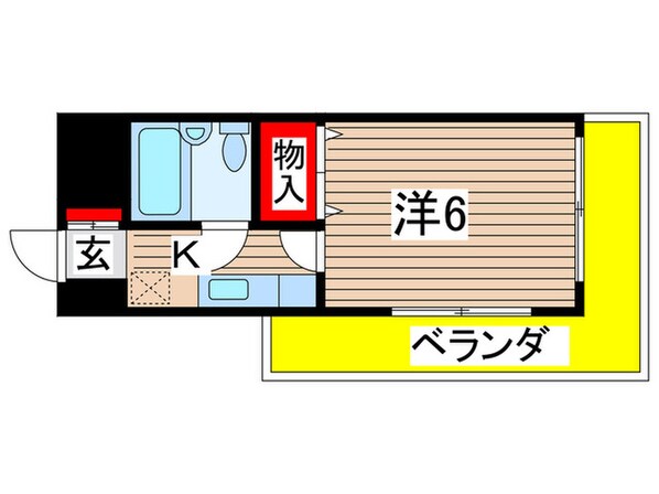 ﾒｿﾞﾝｸﾚｰﾙの物件間取画像